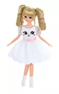 1. ネコちゃんワンピ(ホワイト) ハッピーワンピースコレクション2017 「リカちゃん」
