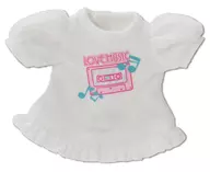 KIKIPOP! LOVE T-shirt (white) "Kiki Pop! Hongo Planet"