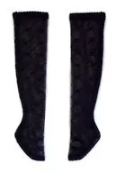 MSD/MDD/DDP用 ソックス・ミニ(黒・フラワーチェック柄) 「ラ・ペルソナーレコレクション/ブルーレーベル」 ボークスショップ＆ホビー天国ウェブ限定