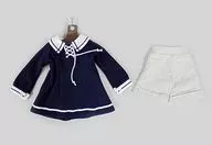 MSD/MDD用 編み上げワンピ＆キュロットセット・ミニ 「ラ・ペルソナーレコレクション/ブルーレーベル」 ドールズ・パーティー39・アフター限定