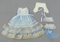 MSD/SDC/MDD/DDP用 レーシーチュールドレス(アジサイ)・ミニ  「ラ・ペルソナーレコレクション/ピンクレーベル」