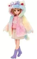 LW-16 Fluffy Colorful Cat "Licca-chan"