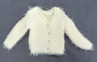 SD/DD用 モヘアカーディガン(白) 「ラ・ペルソナーレコレクション/ブルーレーベル」 ボークスショップ＆ドルフィーオンラインストア限定