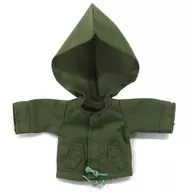 11 cm Hooded Simple Coat (Green)