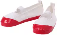 50 cm Indoor Shoes II (White x Red)