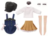 1/6 PNXS Outing Casquette & ApronSalopette Set (Dark Brown x Blue) "~ Alvastaria Outfit Collection ~"