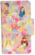 スマートフォン手帳型ケース フラワー(L) 「Blythe-ブライス-」