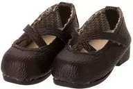 1/12 ピコニーモD用 クロスストラップシューズ(ダークブラウン)