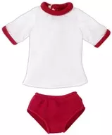 Juego de ropa deportiva para 1/6 pns (rojo)