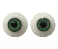 12 mm Resin Eye LX06 (Green)