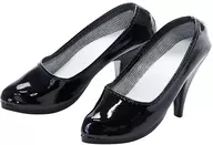 1/3 50 cm Enamel High Heel (Black)