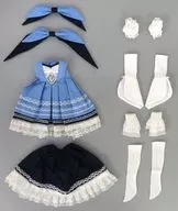 ドール用衣装 ドレスセット(ブルー)
