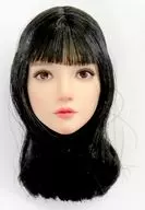 1/6 Beautiful Female Female OL Office Lady Pearl Skin Asian Beautiful Woman Head FG097B