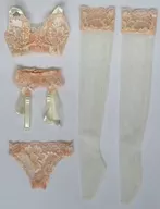 DDdy(60cm) 用 ナイトウェアセット ベビーピンク＆オフホワイト
