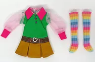 22 cm Low Waist Dress Dress Set "Licca-chan" Fashion Collection -8B Licca-chan Castle Limited
