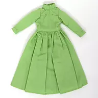 Doll class special high-neck long sleeve dress (green) "Licca-chan" Licca-chan Castle limited