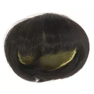 8インチ用 耐熱ウィッグ 横髪付ショート(ダークブラウン)