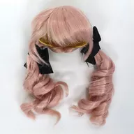 7-8インチ用 ウィッグ(縦ロール/ピンク)