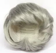 9-10インチ用 ウィッグ(シルバーグレイ)