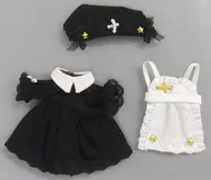オビツ11用 シスター風ワンピースセット(ブラック)