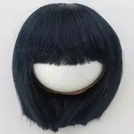 8-8.5インチ用 ウィッグ(ボブカット/ダークブルー)