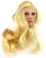 1/6用 欧米美人ヘッド(ロング/ゴールド)