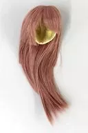 8～9インチ用 ヘアウィッグ プリンセスストレート(ローズブラウン)