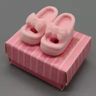 リボンシューズ(ピンク) 「Licca closet series」 ルームシューズコレクション