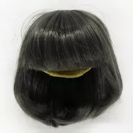 7インチ用 ヘアウィッグ ミディボブ(フレンチグレー)