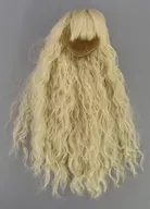 9-10インチ用 ヘアウィッグ（ロングウェーブ/ベージュ）