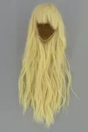 9-10インチ用 ヘアウィッグ（ロングウェーブ/金髪）