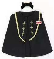 SDM/MDD用 Holy Cross クロス刺繍ケープ(黒)