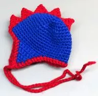 20cmドール用 Knit Hat Blue-dino E