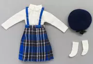 22cm用 神戸タータンドレスセット KOP-19001-9月 リカちゃんキャッスル限定
