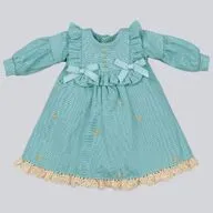 22cm用 スクエアヨークワンピース(ブルー) 「Blythe-ブライス-」