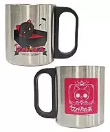 "Nyanpaia" (caixão / bocejo) Caneca de aço inoxidável "Nyanpaia"