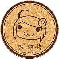 Nisemonogatari Trading Glass Special Coaster Araraki Tsukibi Special