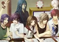 Black Wedge Hiiro no Kakera 3A3 Paper Luncheon Mat "Otomeite Cafe x Passera" distributed