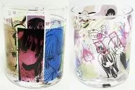All 2 kinds set glass "Gangan KUJI INU x BOKU SS" C Prize