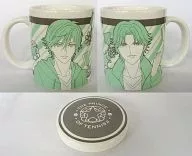 Atobe Keigo & White Ishikura No Suke Mug with Lid 「 Shin Tennis-no Oji-sama 」