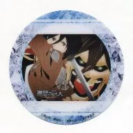 エレン・イェーガー(巨人)＆ミカサ・アッカーマン クリアコースター 「進撃の巨人」 アニメイト＆ACOS限定