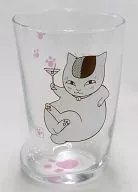 Nyanko-sensei Ashiore Glass "Natsume's BOOK of FRIENDS"