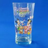Micky & Minnie & Duffy & Shelley May Collectable Glass Green "Micky & Duffy Spring ヴォヤッジ 2012" Tokyo Disney Sea Hotel Mira Costa Limited