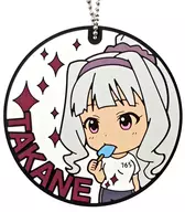 [単品] 四条貴音 ボールチェーン付ラバーコースター 「一番カフェ×アイドルマスター ～10th anniversary special summer!～」