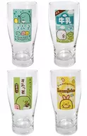 All 4 Types Set Glass 「 Sumikko Gusuri Sumikko KUJI Part8 」 Glass Award