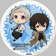 Atsushi Nakajima & Osamu Dazai Coaster "BUNGO STRAY DOGS ×animatecafe" menu order bonus