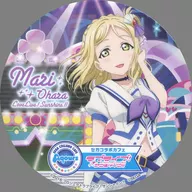Mariri Obara (Jumping Heart) special coaster "Love Live! Sunshine! × SEGA Collaboration Cafe" drink order bonus
