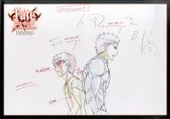 "Fate/stay night [Unlimited Blade Works] DINING" Luncheon mat made by Archer & Sakaemiya Shiro paper, special order for course dishes