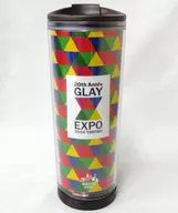 GLAY×MACHI Cafe original tumbler "GLAY EXPO 2014 TOHAKU 20 th Anniversary" HMV Loppi Limited