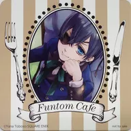 Shiel ファントムハイヴ (fundo ao ar livre) Montanha-russa original "Black Butler Funtom Cafe" menu ordem privilégio